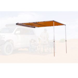 Toldo con carcasa rígida negra e iluminación LED ARB 814412A (2.5m de ancho)