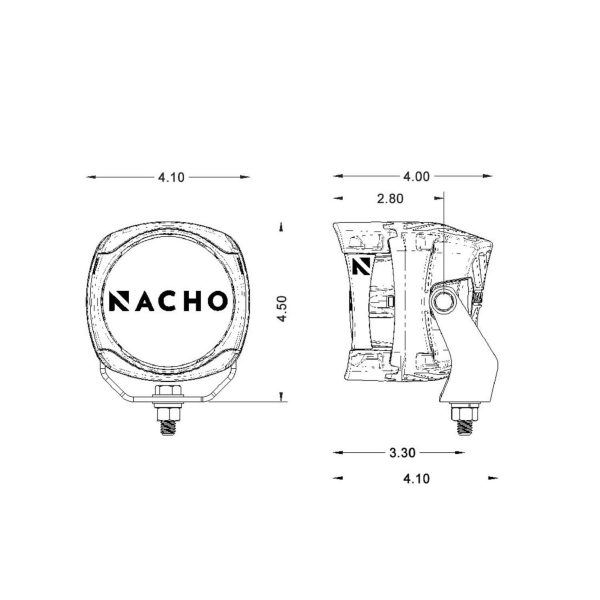 Focos LED ARB Nacho Quatro Combo Set PM461 - Imagen 6