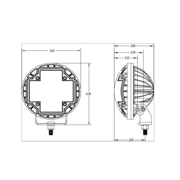 Focos LED ARB Nacho TM5 Amber White Set TM522 - Imagen 10